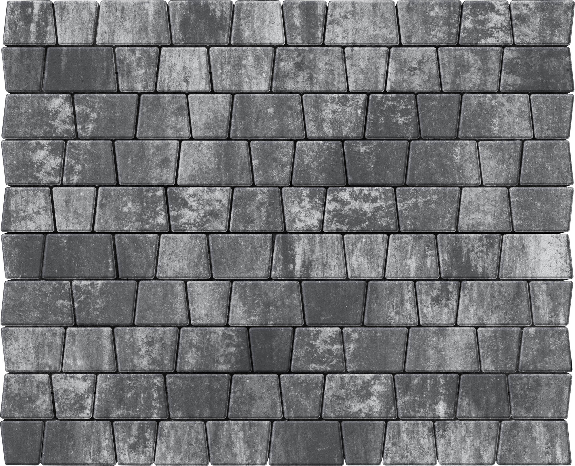 Тротуарна плитка Мозаїка нуар 