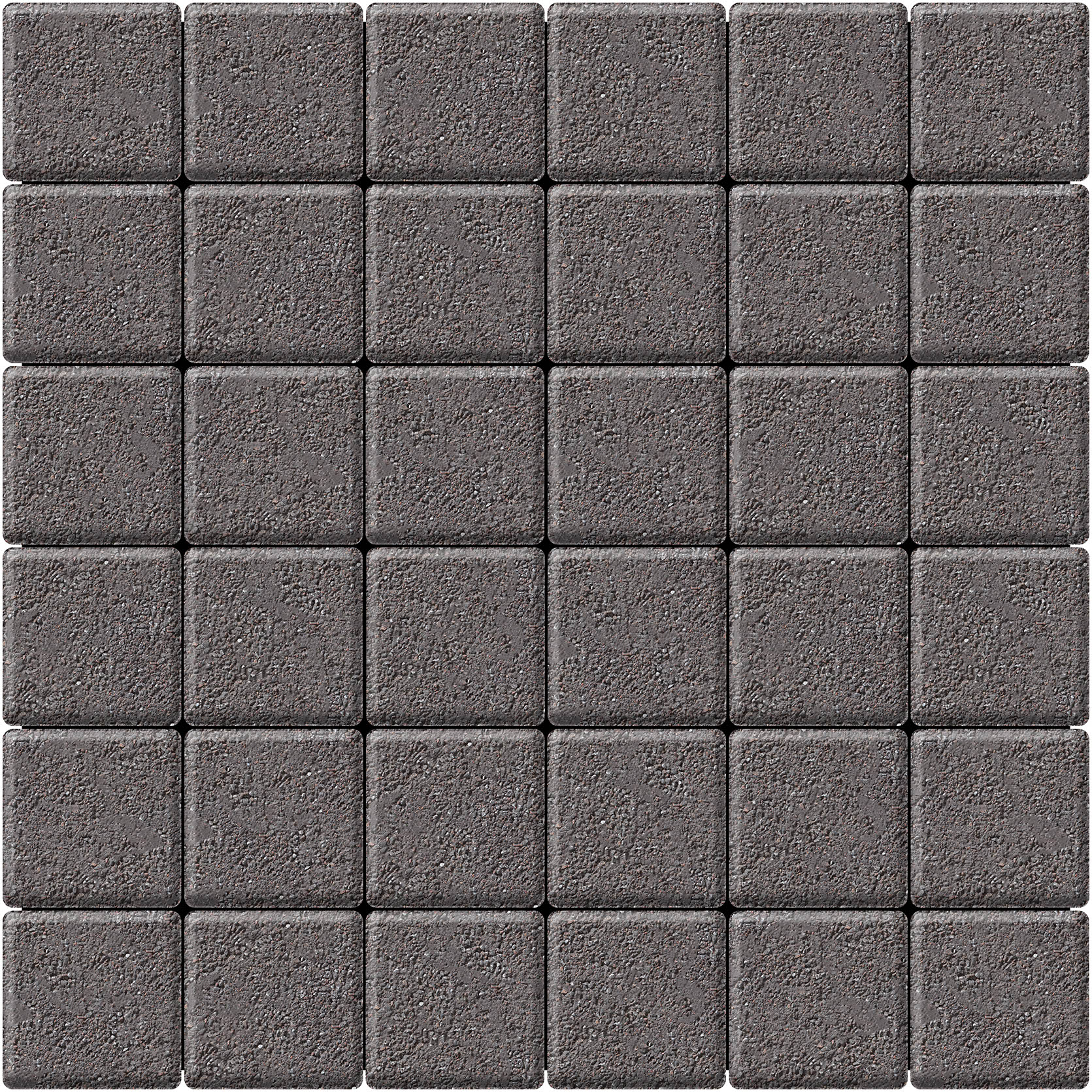 Тротуарная плитка Брусчатка Фьюжн 100х100 тенерифе 